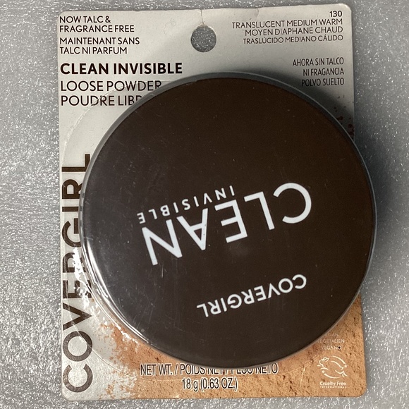 Covergirl Clean Invisible Loose Powder 130 Translucent Medium Warm - Picture 5 of 7